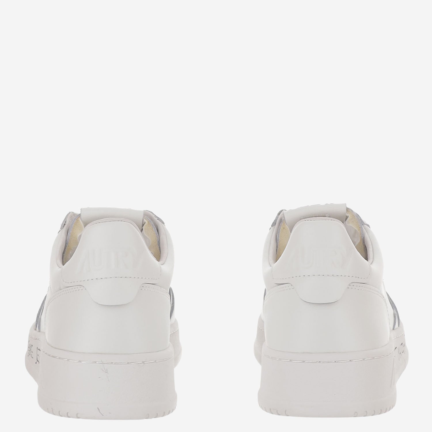 SNEAKERS MEDALIST LOW IN PELLE AULMML08 MATCHLEATTOTALWHT AUTRY 