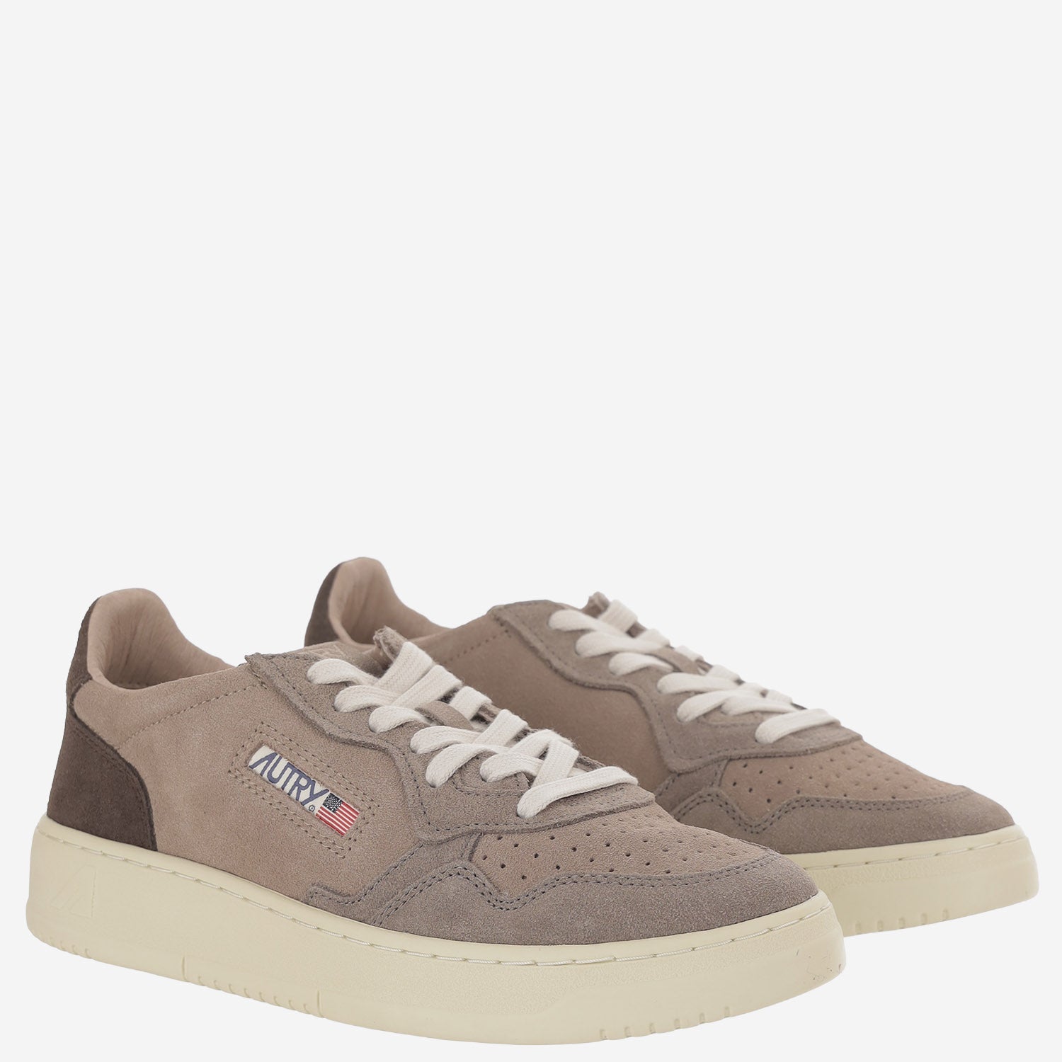 SNEAKERS MEDALIST LOW AULMTS41 TRICSUEDETAUPECOTTO AUTRY 