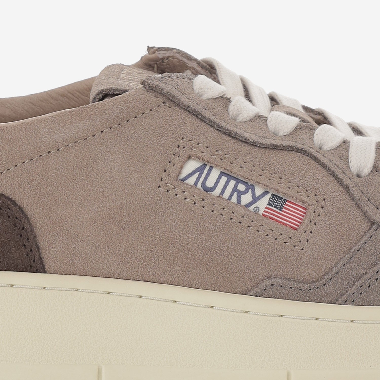 SNEAKERS MEDALIST LOW AULMTS41 TRICSUEDETAUPECOTTO AUTRY 