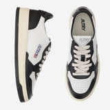 SNEAKERS MEDALIST COLOR-BLOCK AULMWB01 LEATLEATWHTBLK AUTRY 