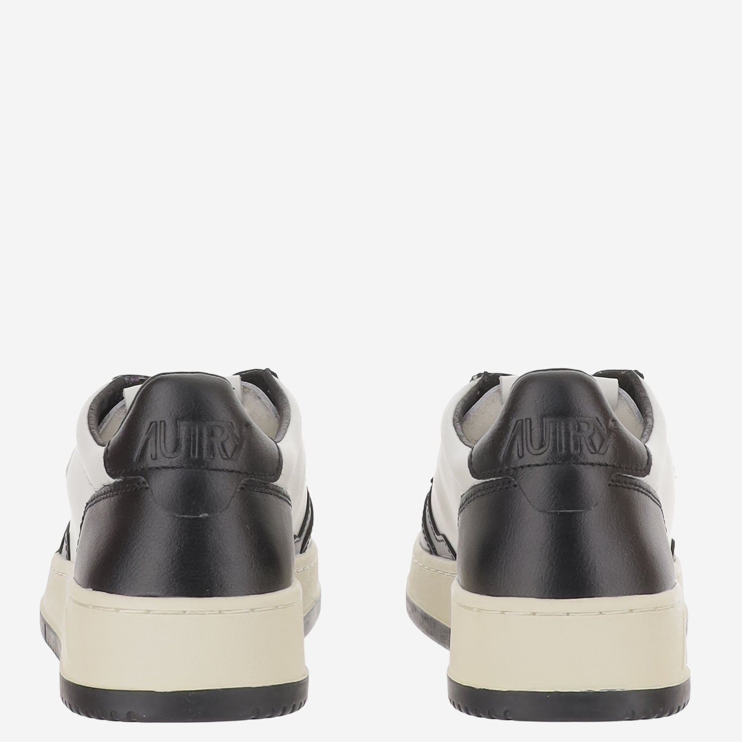 SNEAKERS MEDALIST COLOR-BLOCK AULMWB01 LEATLEATWHTBLK AUTRY 
