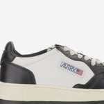 SNEAKERS MEDALIST COLOR-BLOCK AULMWB01 LEATLEATWHTBLK AUTRY 