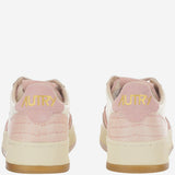 SNEAKERS MEDALIST LOW IN PELLE AULWCZ03 LEATCOPRINTMRSHPINK AUTRY 