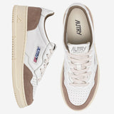 SNEAKERS MEDALIST LOW IN PELLE AULWFT02 SOFLEASUEWHTANTIL AUTRY 
