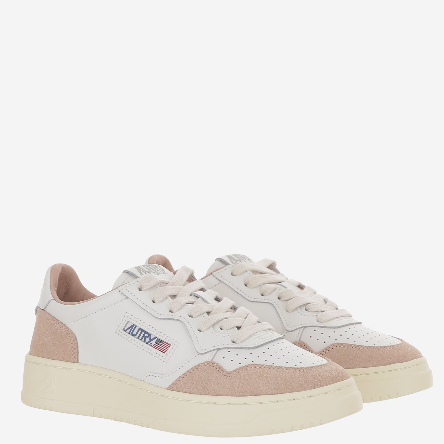 SNEAKERS MEDALIST LOW IN PELLE AULWFT16 SOFLEASUEWHTPHARD AUTRY 