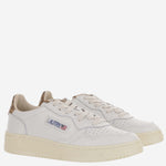 SNEAKERS MEDALIST LOW AULWHJ02 LEASUECOLLEGWHTLEOPRINT AUTRY 