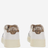 SNEAKERS MEDALIST LOW AULWHJ02 LEASUECOLLEGWHTLEOPRINT AUTRY 