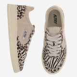 Sneakers medalist low in cavallino AULWJA02 PONYSAFARI LEOZEBRAIVORY AUTRY 