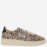 Sneakers medalist low in cavallino AULWJA04 PONYSAFARI LEOPBLK AUTRY 