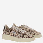 Sneakers medalist low in cavallino AULWJA04 PONYSAFARI LEOPBLK AUTRY 