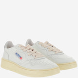 SNEAKERS LOW MEDALIST AULWLL05 LEATLEATWHTSILVER AUTRY 