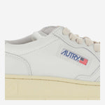 SNEAKERS LOW MEDALIST AULWLL05 LEATLEATWHTSILVER AUTRY 