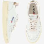 SNEAKERS MEDALIST LOW AULWLL06 LEATLEATWHTGOLD AUTRY 