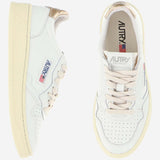 SNEAKERS MEDALIST LOW AULWLL06 LEATLEATWHTGOLD AUTRY 
