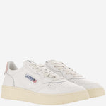 SNEAKERS MEDALIST LOW AULWLL16 LEATLEAT WHTPINK AUTRY 