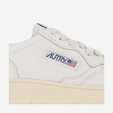 SNEAKERS MEDALIST LOW AULWLL16 LEATLEAT WHTPINK AUTRY 
