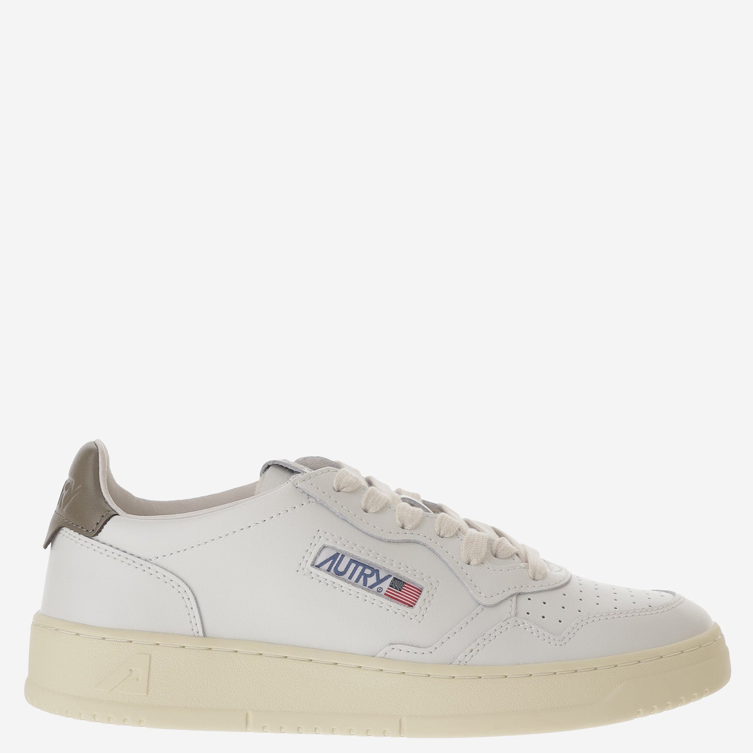 SNEAKERS MEDALIST LOW AULWLL28 LEATLEATWHTCHOCO AUTRY 