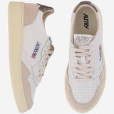 SNEAKERS MEDALIST LOW AULWLS01 LEATSUEDEWHTMOREL AUTRY 