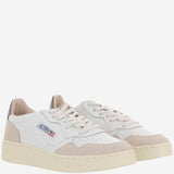 SNEAKERS MEDALIST LOW AULWLS01 LEATSUEDEWHTMOREL AUTRY 