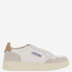 SNEAKERS MEDALIST LOW IN PELLE AULWLS16 LEATSUEDEWHTLION AUTRY 