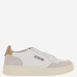 SNEAKERS MEDALIST LOW IN PELLE AULWLS16 LEATSUEDEWHTLION AUTRY 