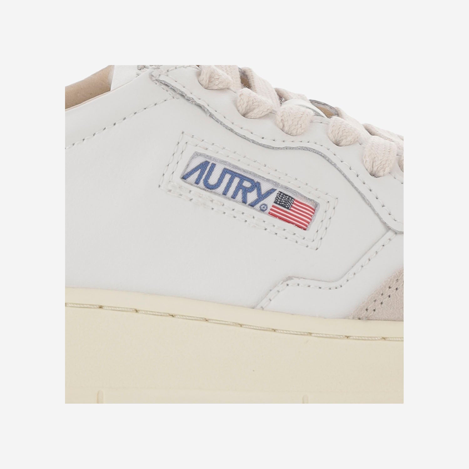 SNEAKERS MEDALIST LOW AULMLS28 LEATSUEDEWHTBLUE AUTRY 