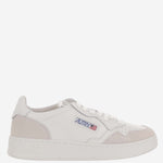 SNEAKERS MEDALIST LOW AULWLS30 LEATSUEDE TOTALWHT AUTRY 