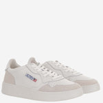 SNEAKERS MEDALIST LOW AULWLS30 LEATSUEDE TOTALWHT AUTRY 