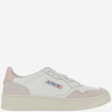 SNEAKERS MEDALIST LOW IN PELLE AULWLS37 LEATSUEDE WHTPOW AUTRY 