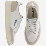 SNEAKERS MEDALIST LOW AULWLS75 LEATSUEDEWHTGOLD AUTRY 