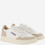 SNEAKERS MEDALIST LOW AULWLS75 LEATSUEDEWHTGOLD AUTRY 