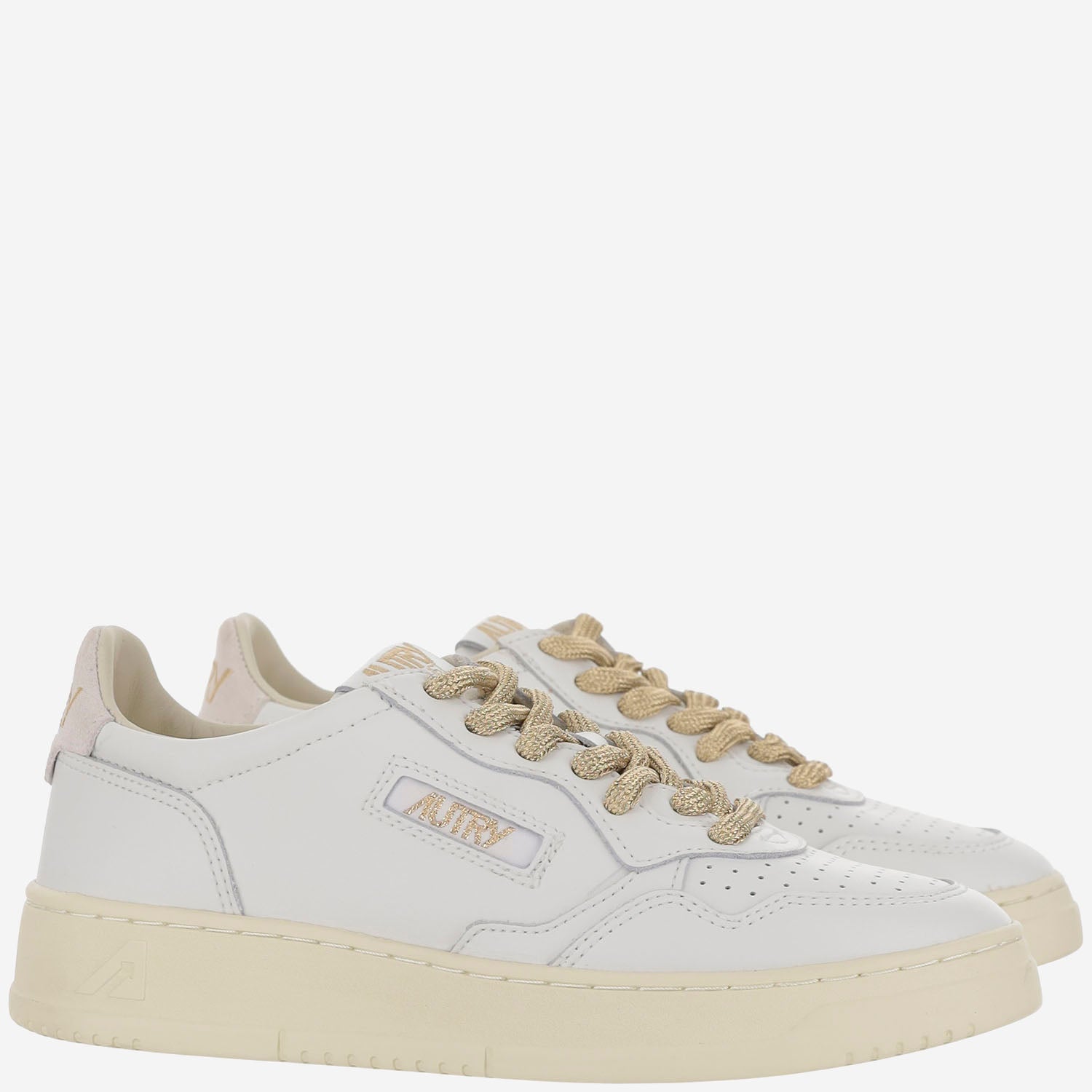 SNEAKERS MEDALIST LOW AULWSW01 LEATSWOLL WHTWHT AUTRY 