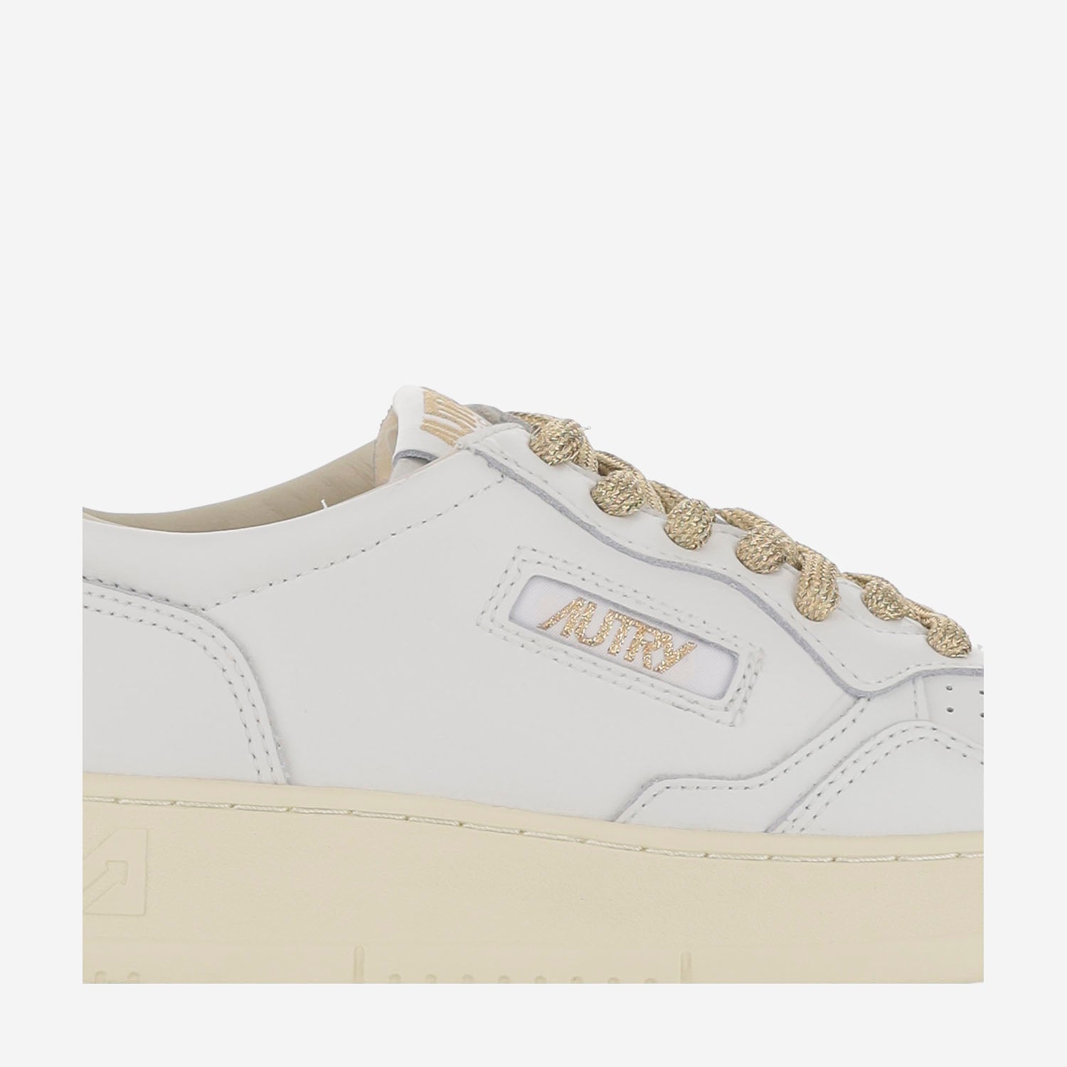 SNEAKERS MEDALIST LOW AULWSW01 LEATSWOLL WHTWHT AUTRY 