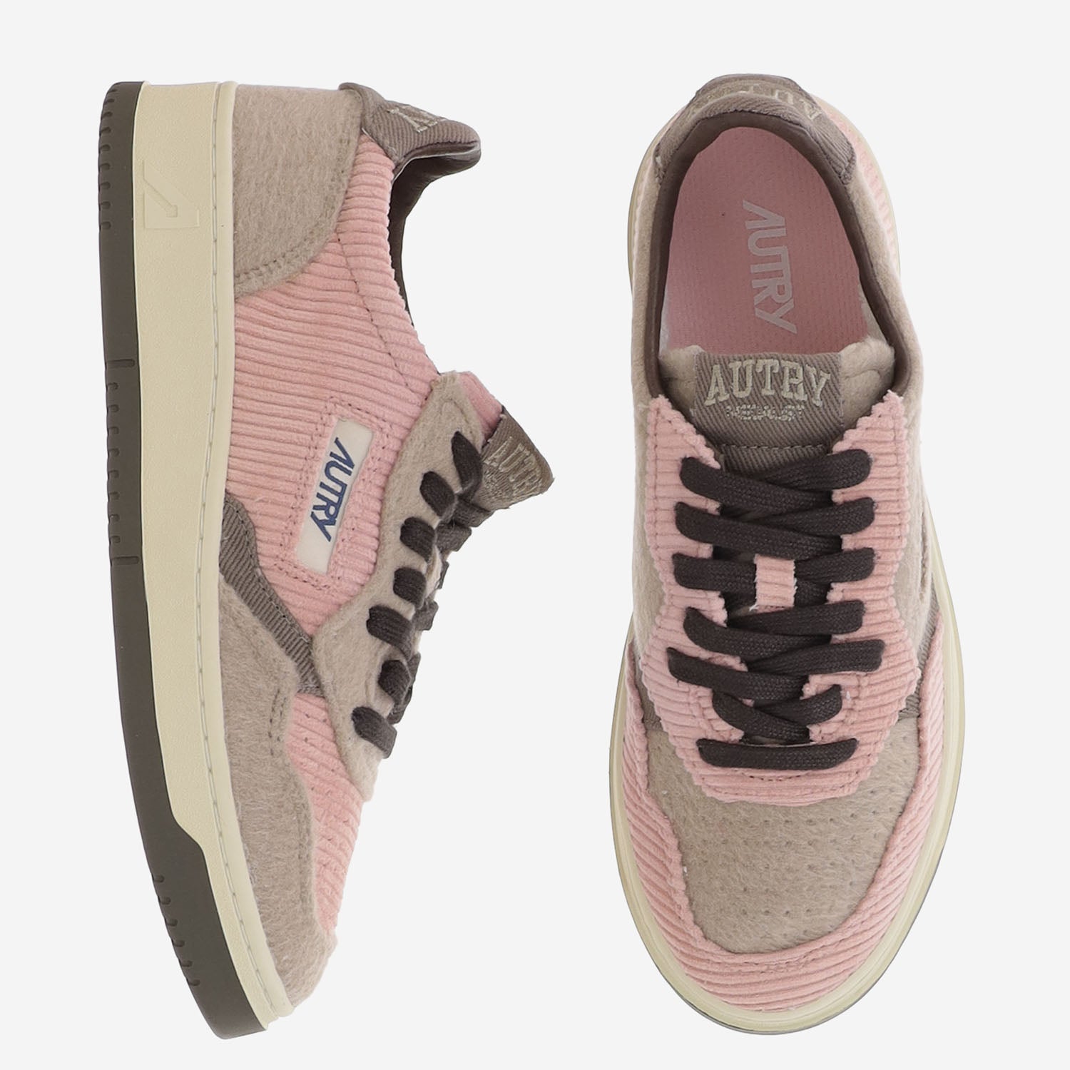 SNEAKERS MEDALIST LOW AULWV101 VELVSLICANV PINKCHOCO AUTRY 
