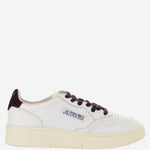 SNEAKERS MEDALIST LOW IN PELLE AULWVZ01 LEAVELVLOGO WHTFIG AUTRY 