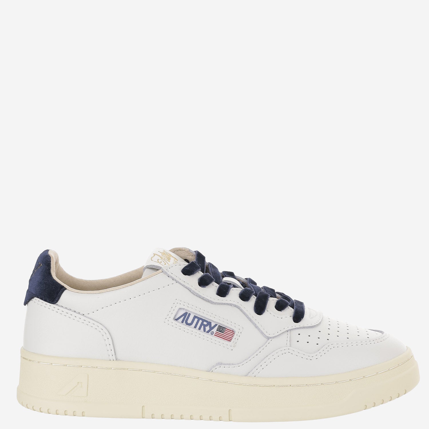 SNEAKERS MEDALIST LOW IN PELLE AULWVZ02 LEAVELVLOGOWHTSPACE AUTRY 