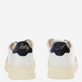SNEAKERS MEDALIST LOW IN PELLE AULWVZ02 LEAVELVLOGOWHTSPACE AUTRY 