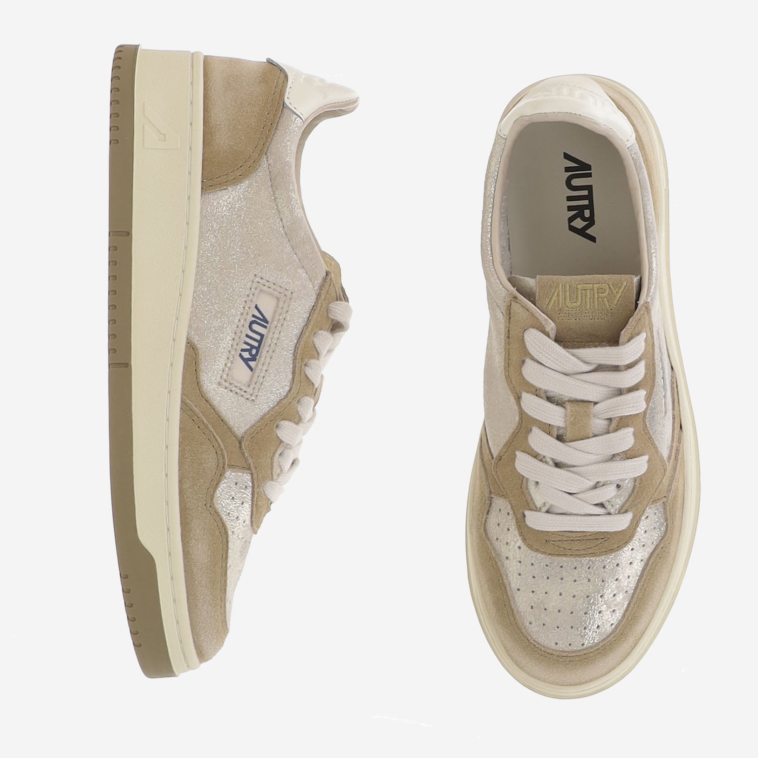 SNEAKERS MEDALIST LOW AULWYB01 LAMLEASUE PLATBEIGE AUTRY 