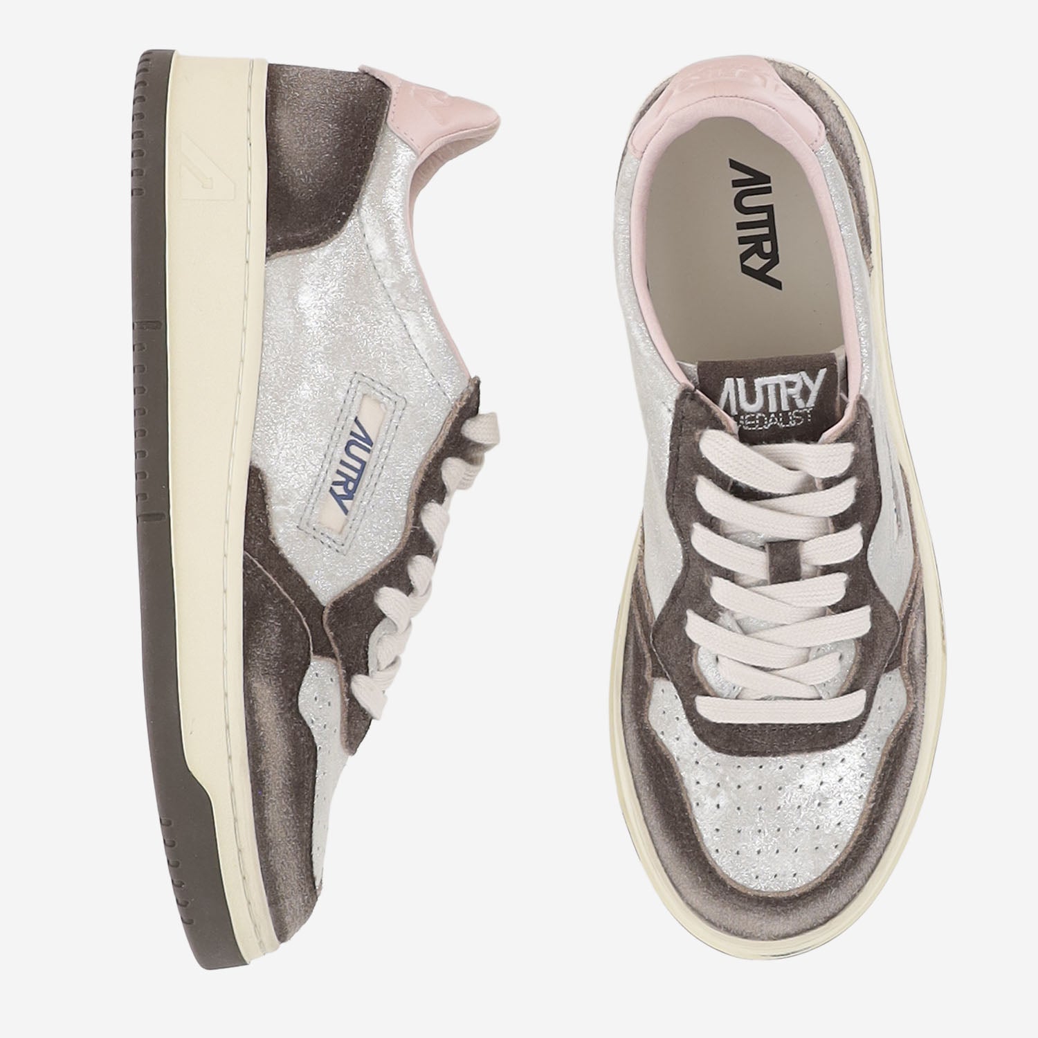 SNEAKERS MEDALIST LOW AULWYB02 LAMLEASUE SILVMUSTANG AUTRY 