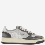 SNEAKERS MEDALIST LOW AULWYB04 LAMLEASUESILVBLK AUTRY 