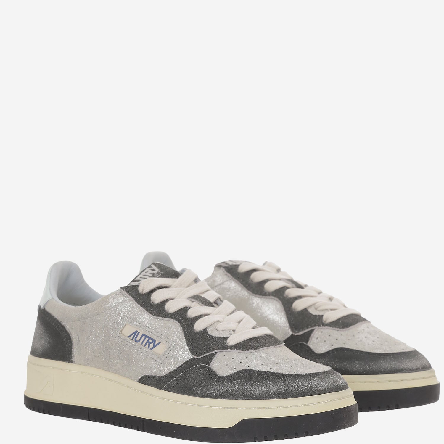 SNEAKERS MEDALIST LOW AULWYB04 LAMLEASUESILVBLK AUTRY 