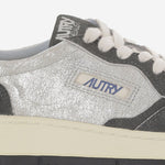 SNEAKERS MEDALIST LOW AULWYB04 LAMLEASUESILVBLK AUTRY 