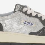 SNEAKERS MEDALIST LOW AULWYB04 LAMLEASUESILVBLK AUTRY 