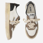 SNEAKERS SUPER VINTAGE IN PELLE AVLMSV60 LEATWHTMALTMAL AUTRY 