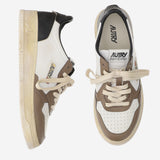 SNEAKERS SUPER VINTAGE IN PELLE AVLMSV60 LEATWHTMALTMAL AUTRY 
