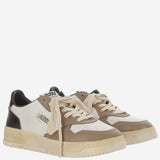 SNEAKERS SUPER VINTAGE IN PELLE AVLMSV60 LEATWHTMALTMAL AUTRY 