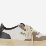 SNEAKERS SUPER VINTAGE IN PELLE AVLMSV60 LEATWHTMALTMAL AUTRY 