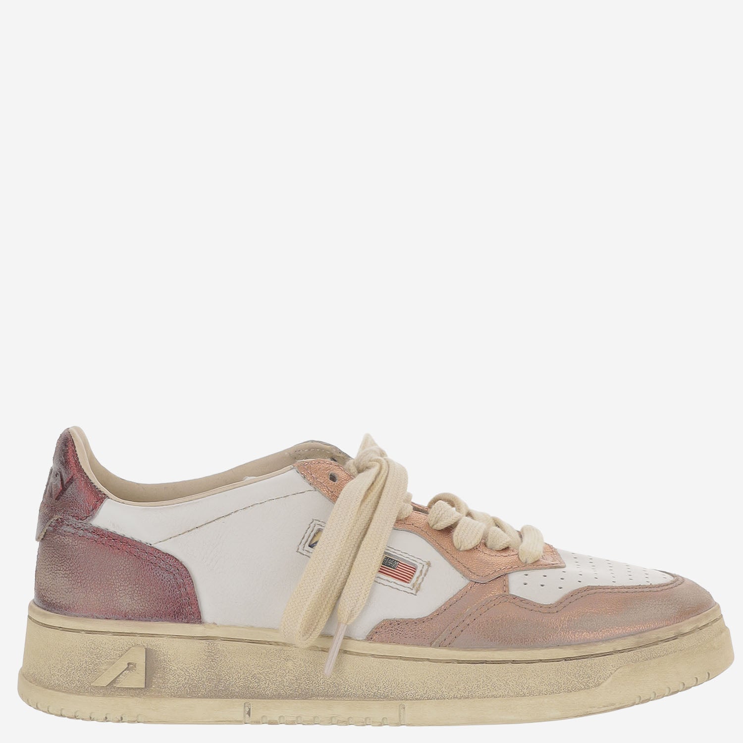 SNEAKERS LOW MEDALIST SUPER VINTAGE AVLWMT14 METALLEATRISUNJAS AUTRY 