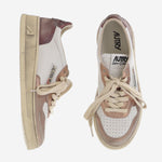 SNEAKERS LOW MEDALIST SUPER VINTAGE AVLWMT14 METALLEATRISUNJAS AUTRY 