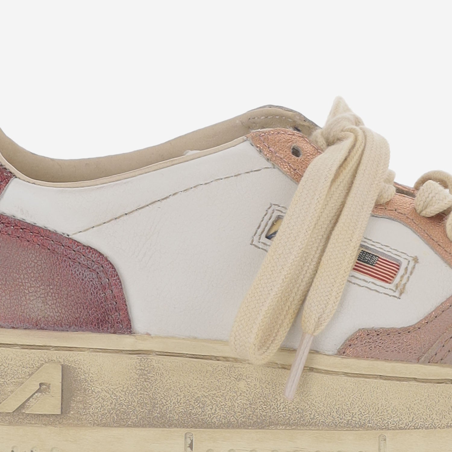 SNEAKERS LOW MEDALIST SUPER VINTAGE AVLWMT14 METALLEATRISUNJAS AUTRY 